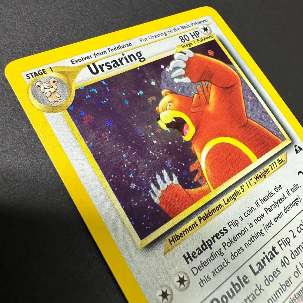 Pokemon TCG Ursaring Neo Discovery 15/75 Holo Rare Unlimited NM SWIRL